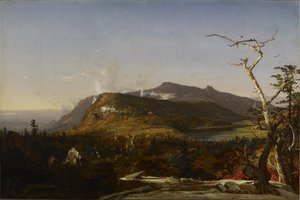 Catskill Mountain House af Jasper Francis Cropsey
